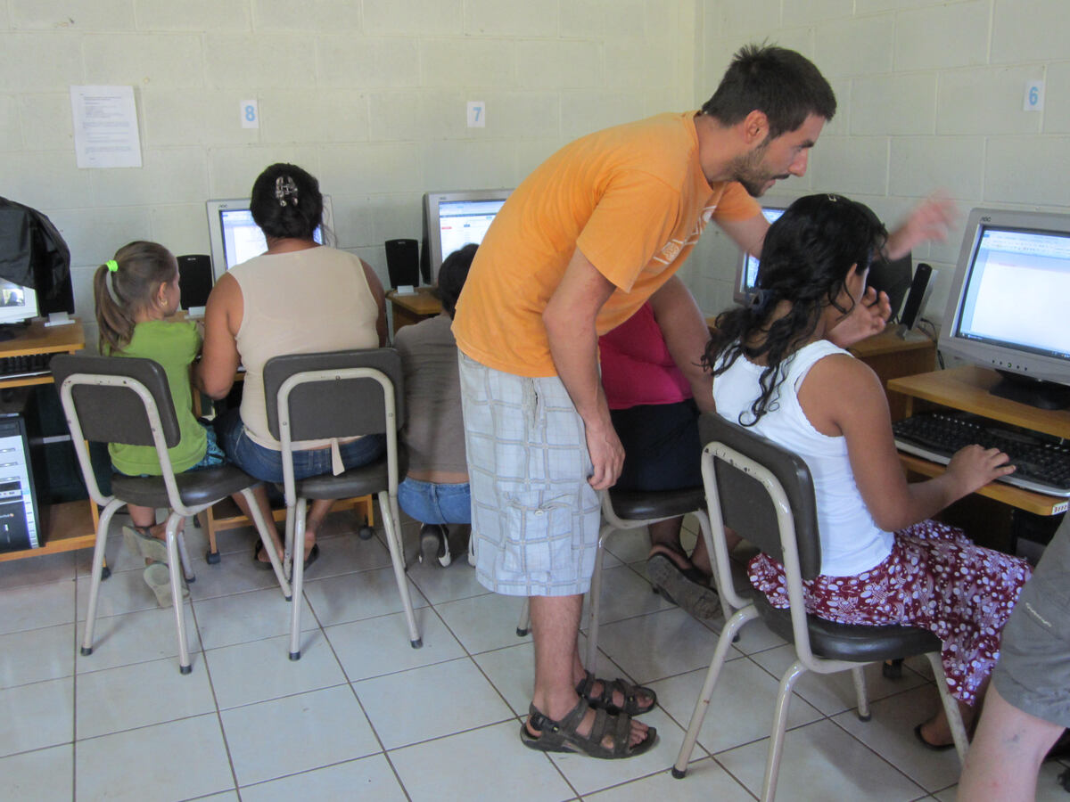 clase de formación profesional en Guatemala